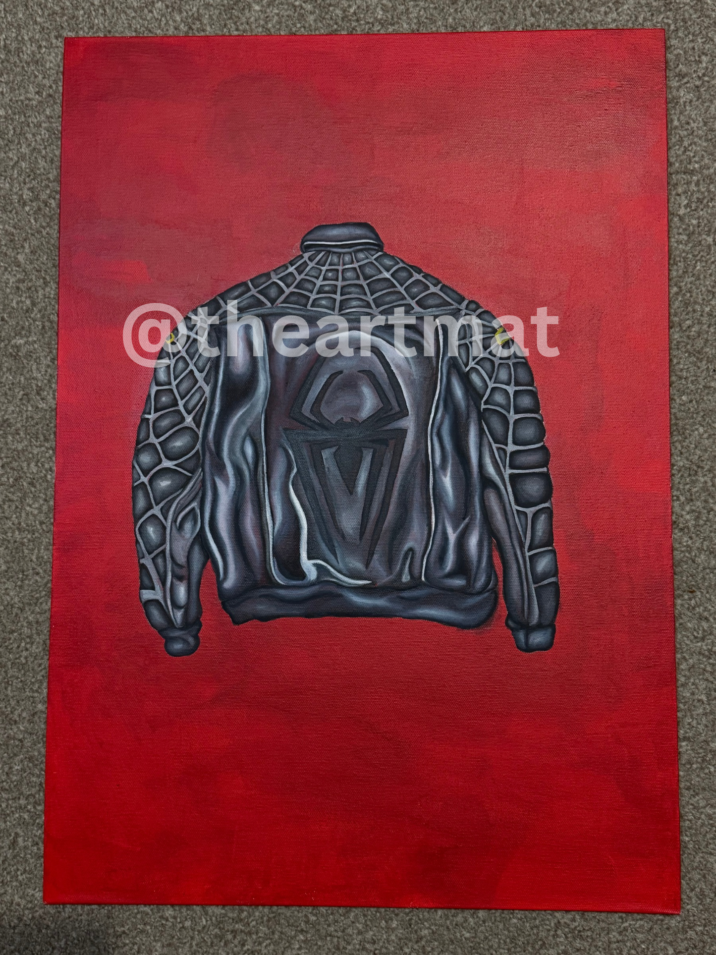 Supreme x Spiderman Jacket (ORIGINAL PAINTING)